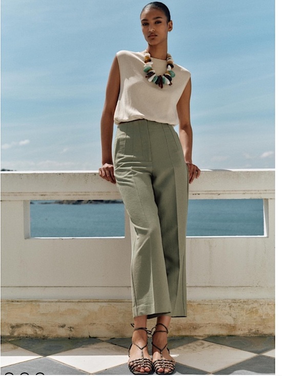Zara Pants - NEW ZARA STRAIGHT CUT PANTS SIZE XS